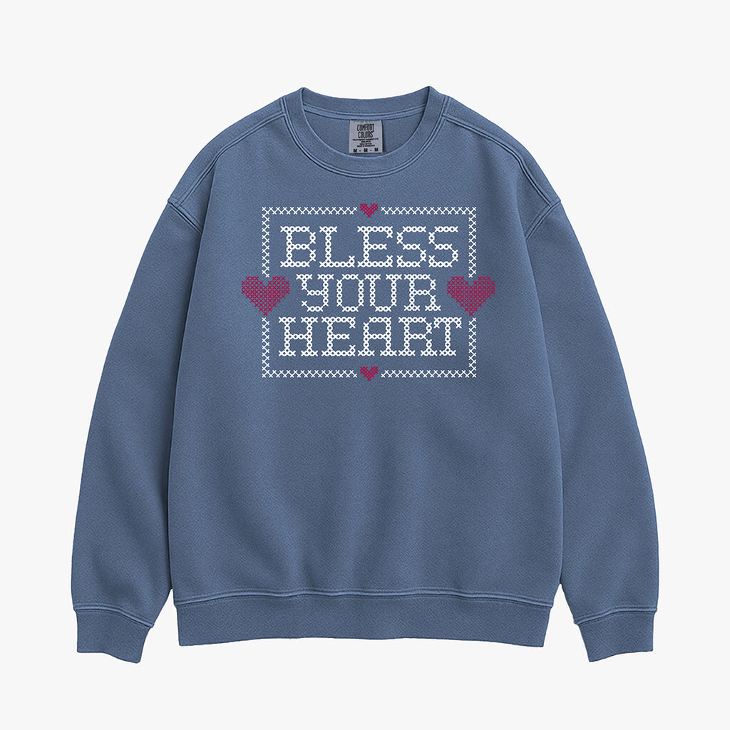 トレーナー/スウェット theVrigins heart logo over sweat MODISH GAZE（モディッシュガゼ） トレーナー スウェット 裏毛