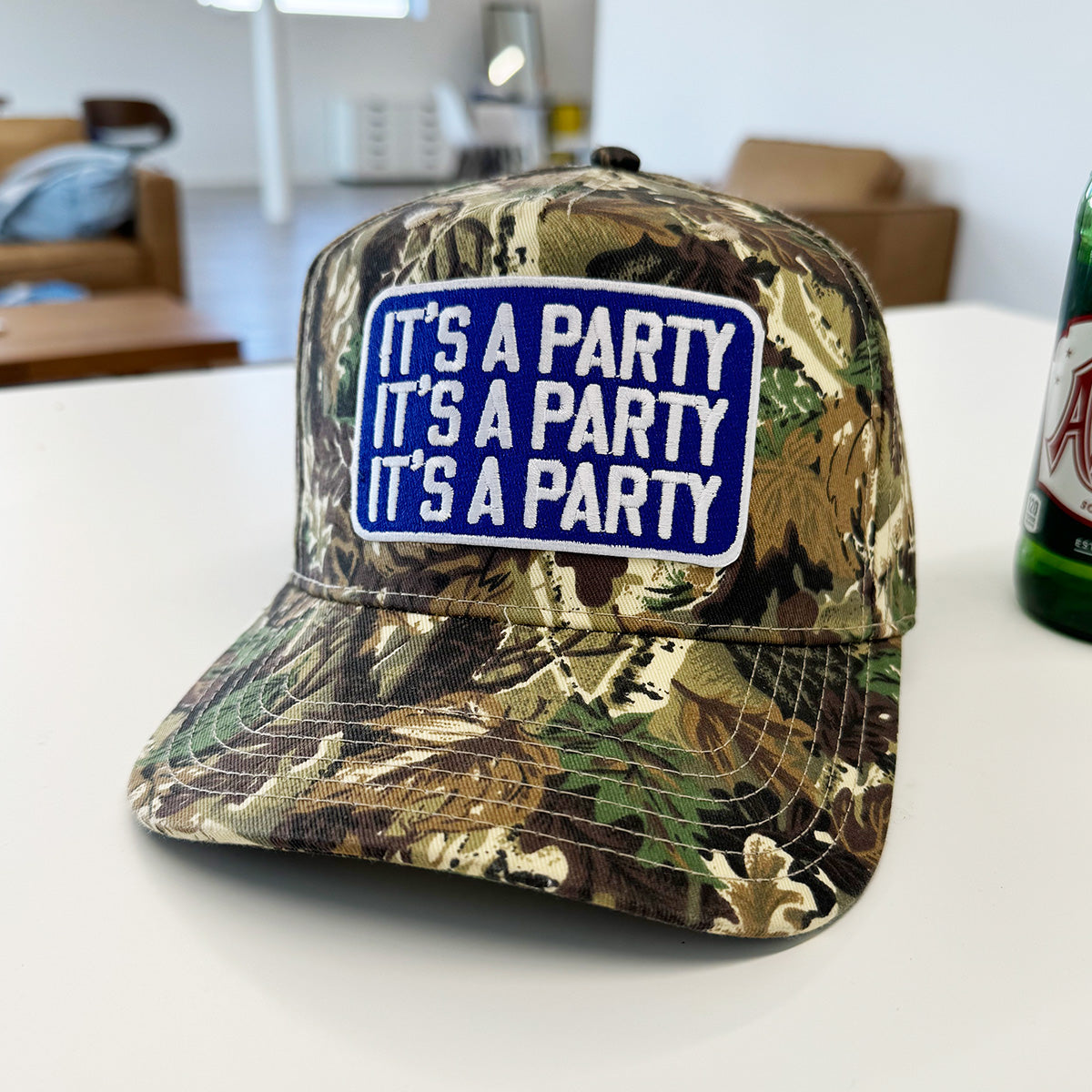 The It's a Party Camo Cap