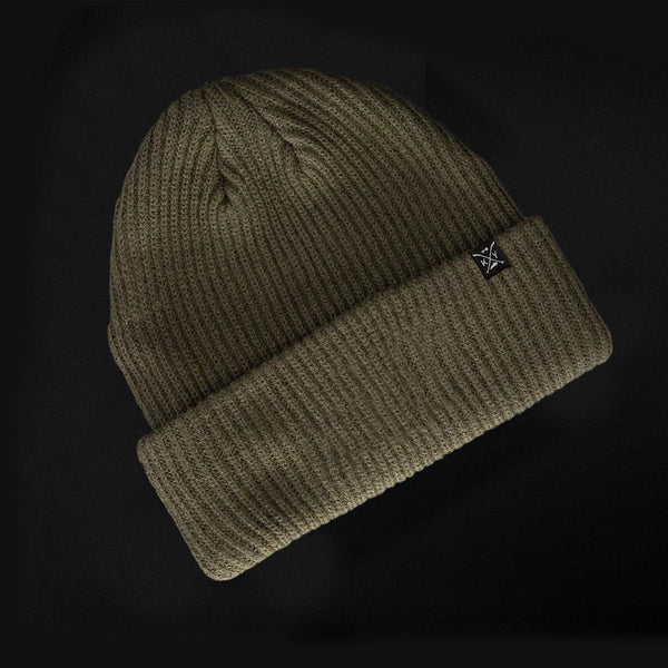 The Logo Beanie (Olive) – The Kentucky Shop