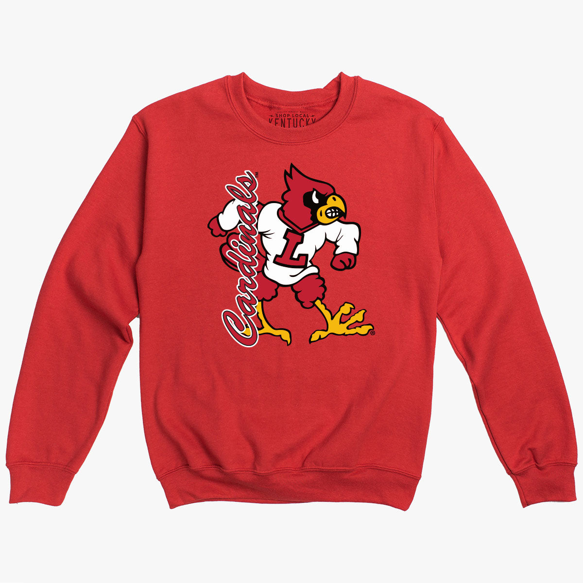 Hottertees 90s Vintage University of Louisville Uofl Sweatshirt