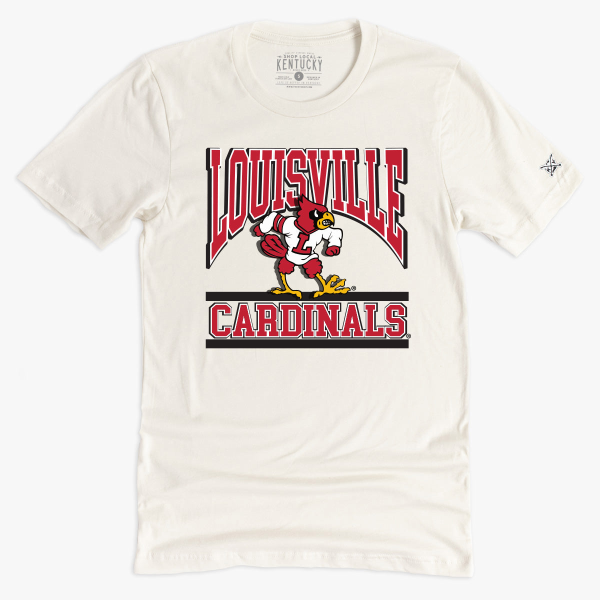 University of Louisville Cardinals Mom Short Sleeve T-Shirt | Champion Products | Scarlet Red | 3XLarge