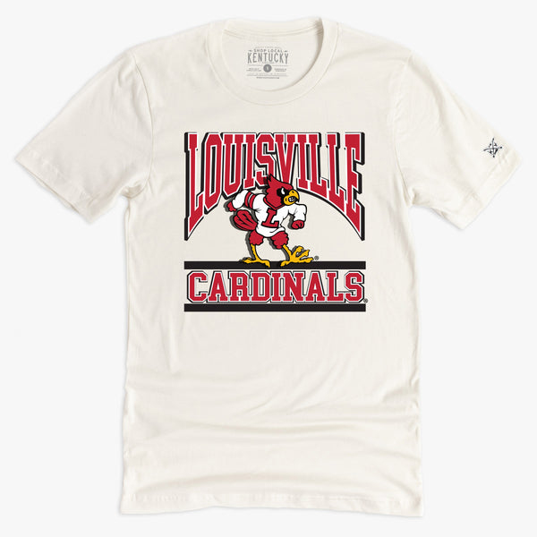  Louisville Cardinals Victory Vintage T-Shirt : Sports
